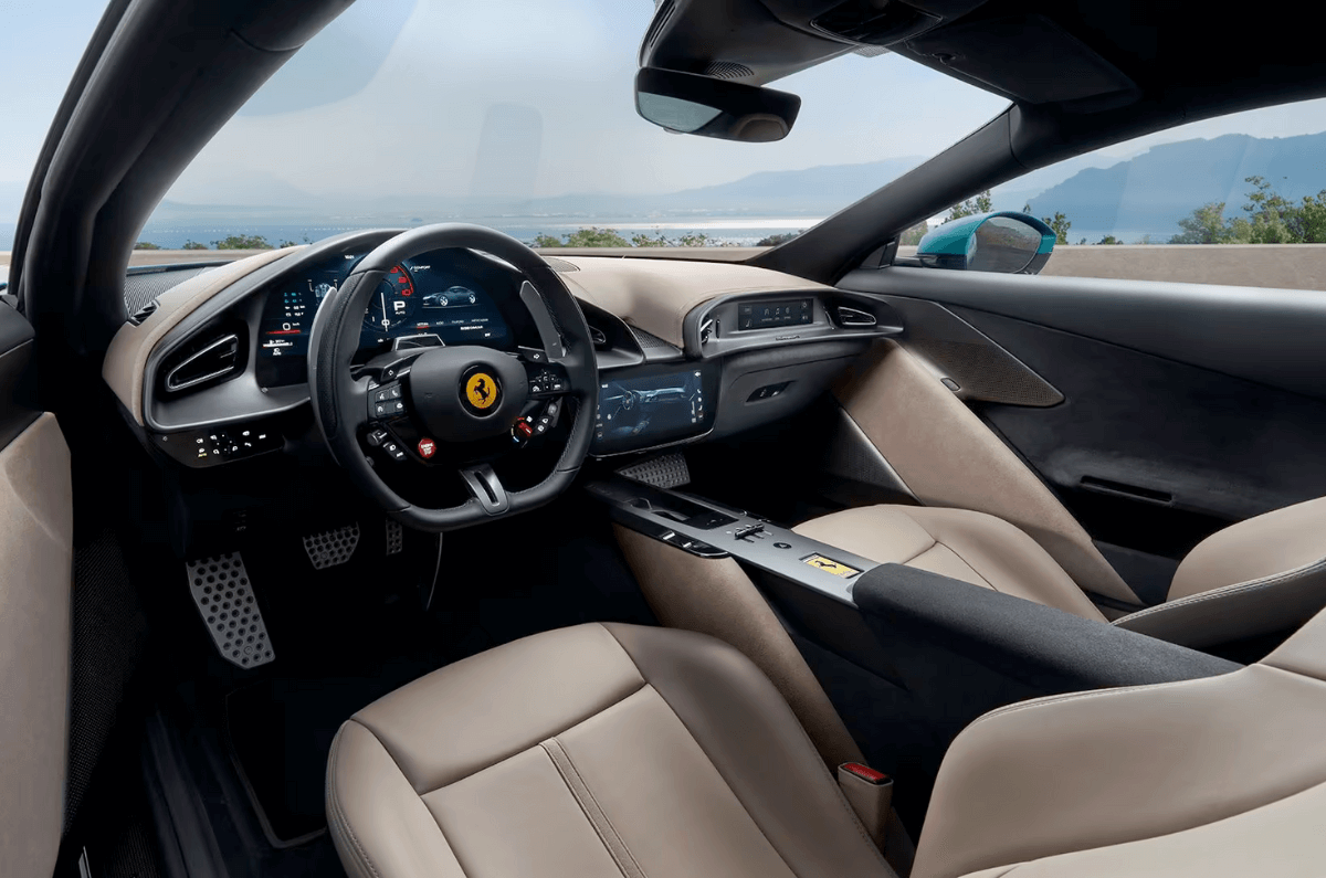 Ferrari Amalfi touchscreen